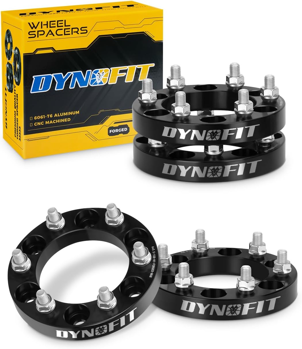 6x5.5 Wheel Spacers for Tacoma and 4Runner - 1in Forged Spacers