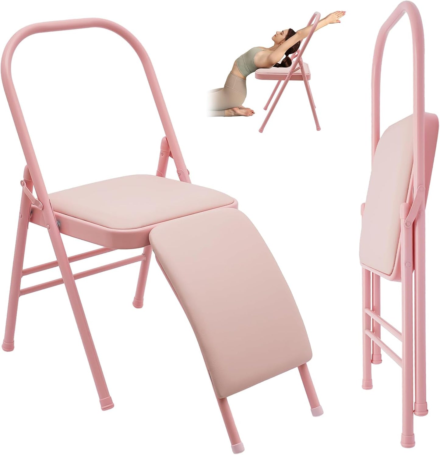 Foldable Yoga Chair for Perfect Balance & Flexibility