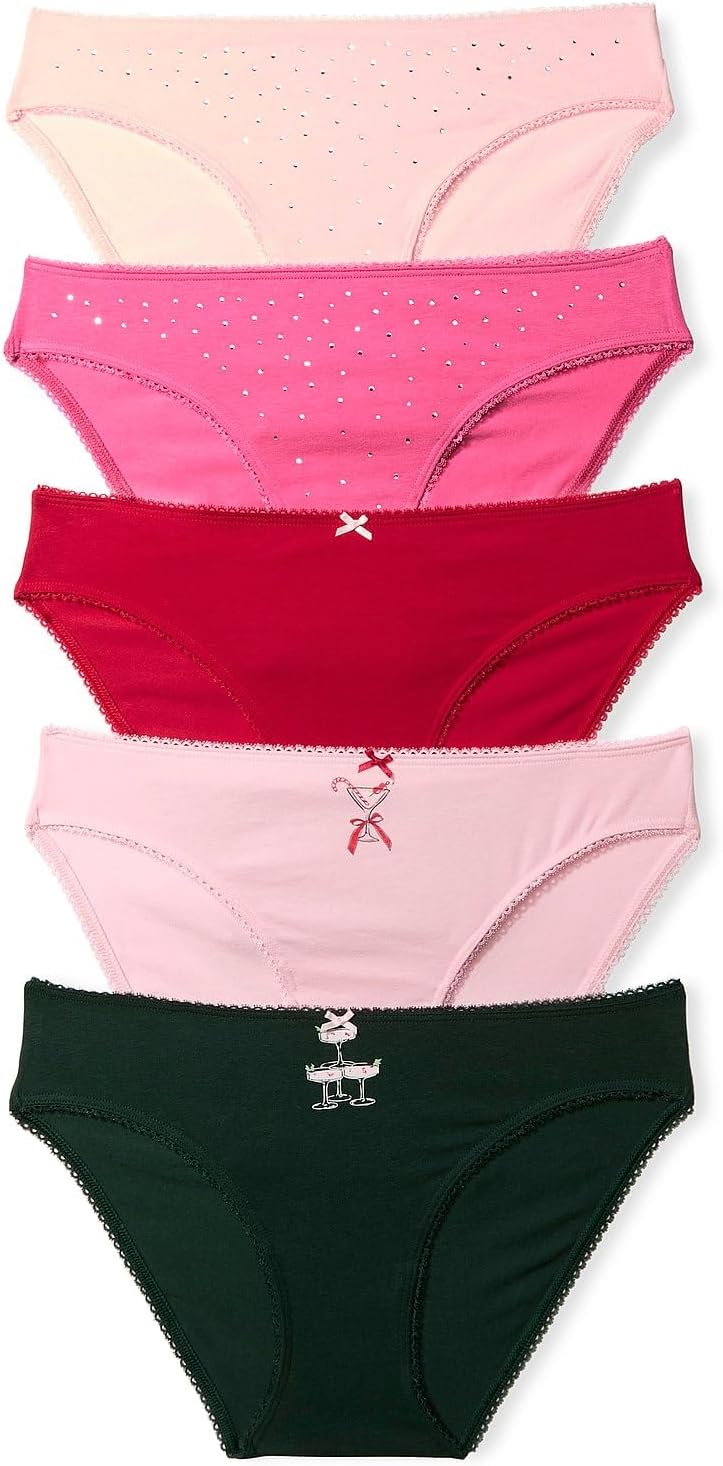 Victoria's Secret Women's Cotton Bikini Underwear Multi Pack