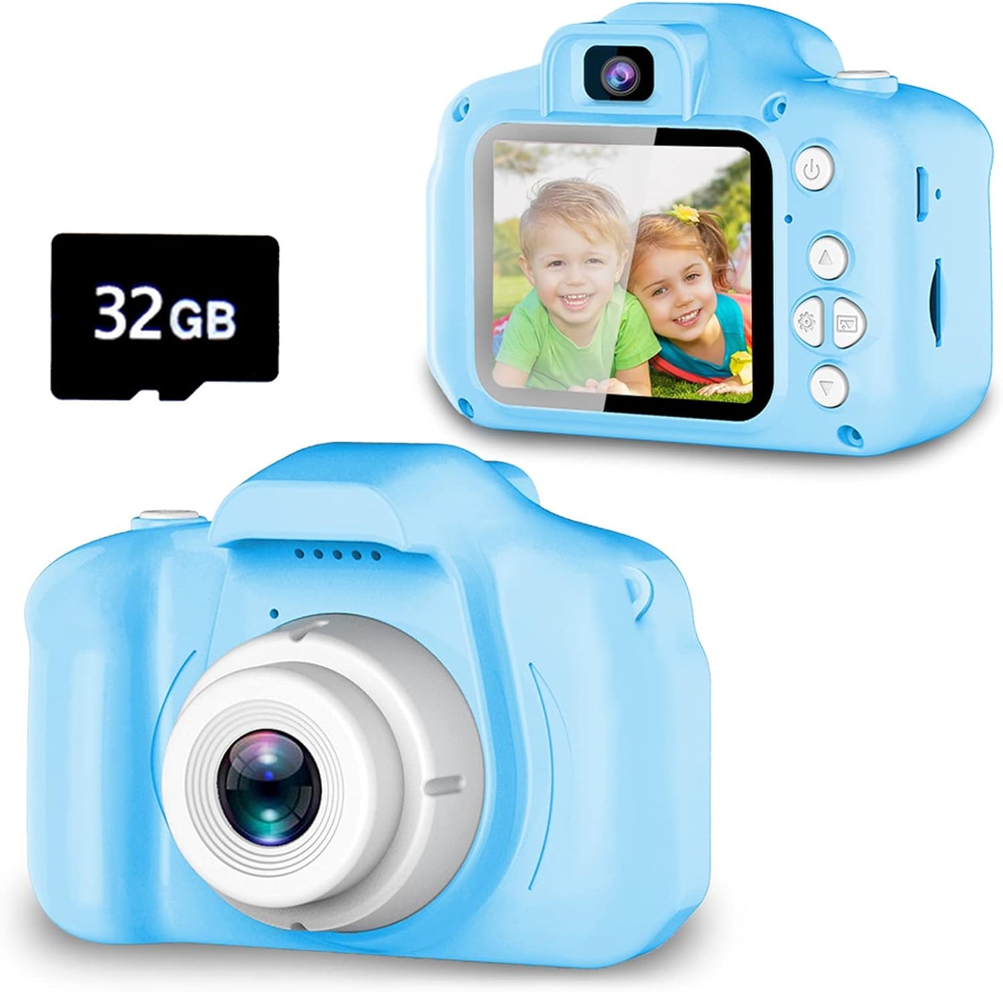 Seckton HD Selfie Camera with 32GB SD Card - Ideal Gift for Boys 3-9