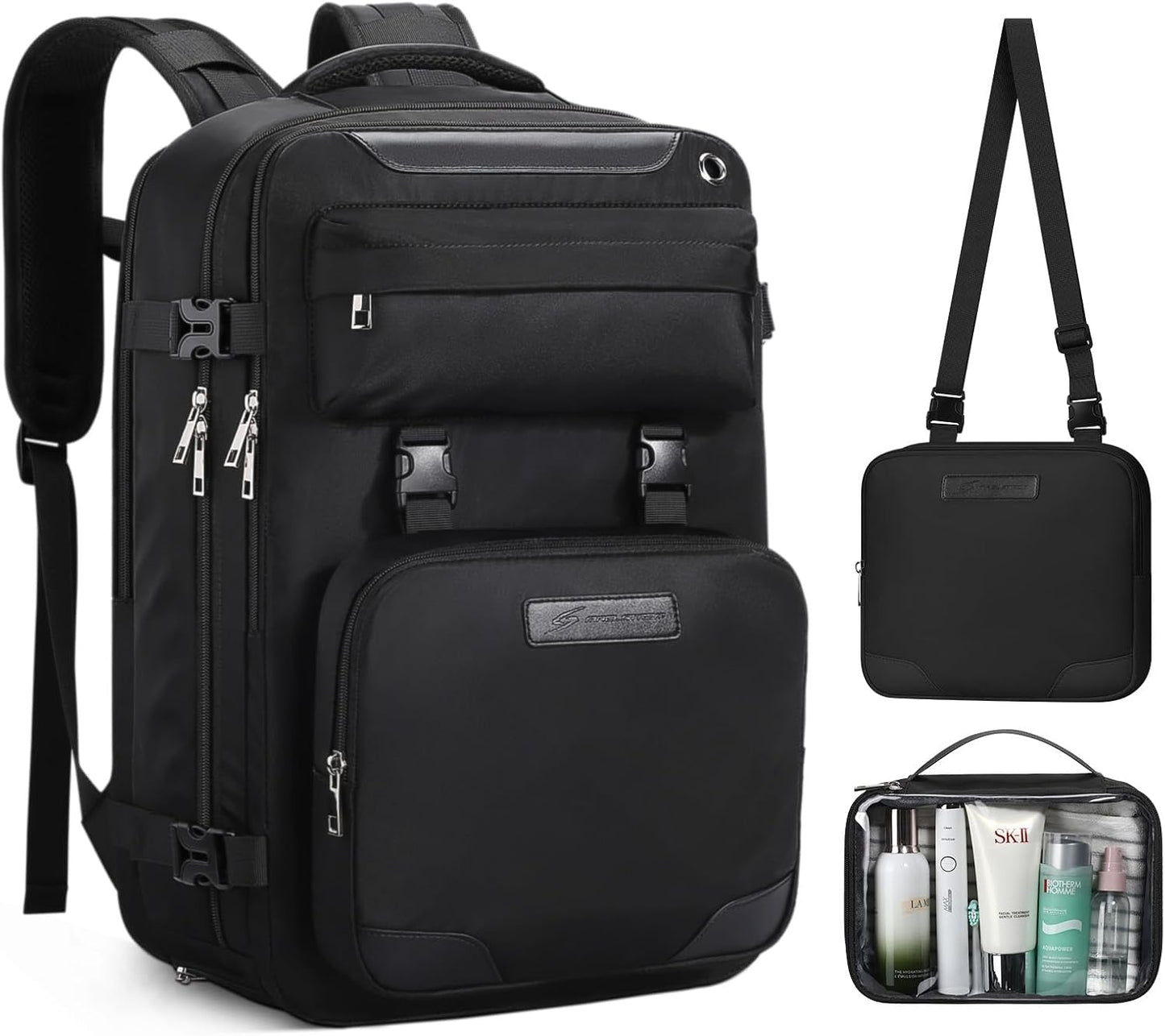 Maelstrom Travel Backpack for Women Men with Shoe Compartment
