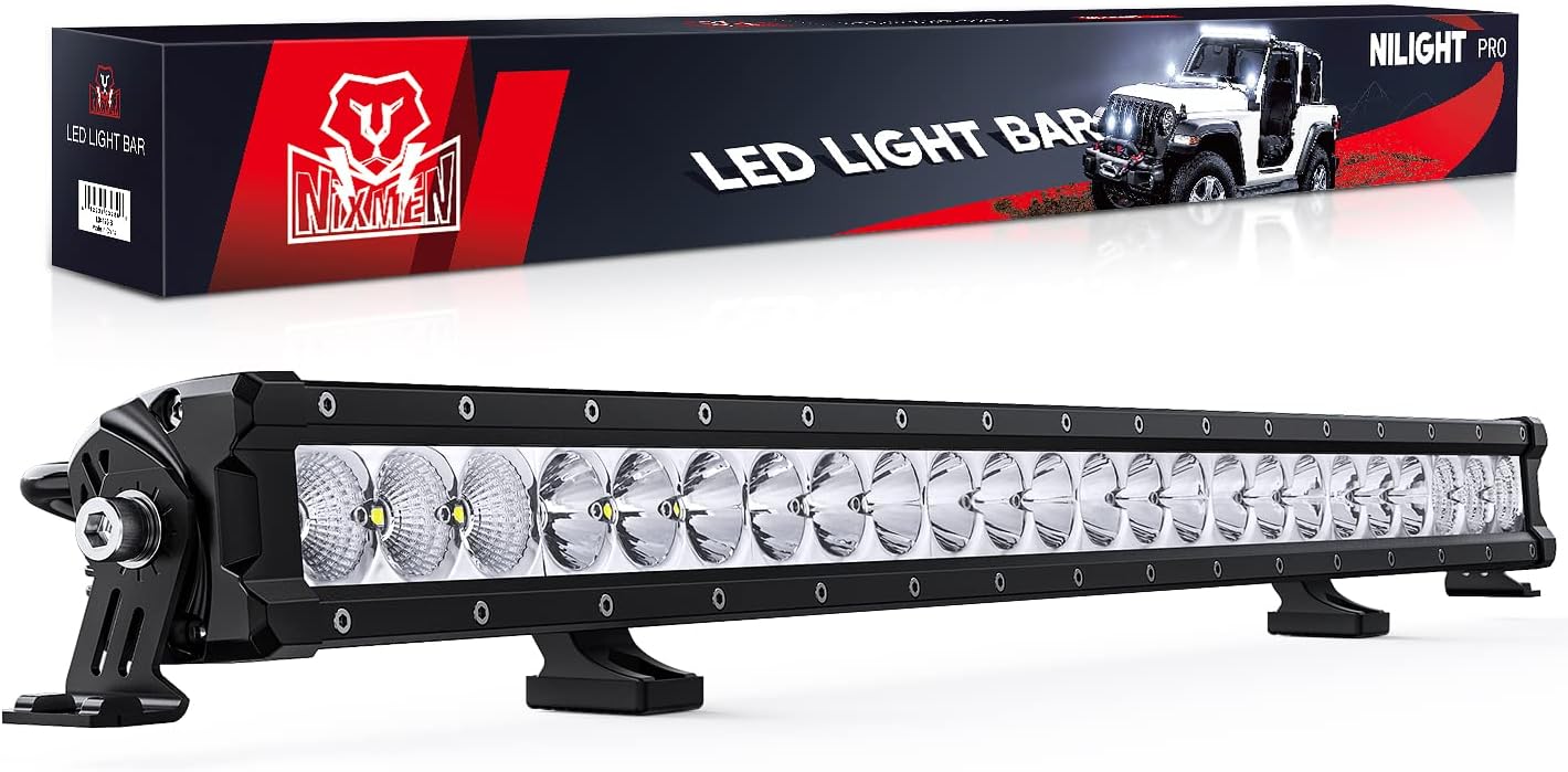 Nilight 30 Inch LED Light Bar for Offroad Pickup Truck SUV
