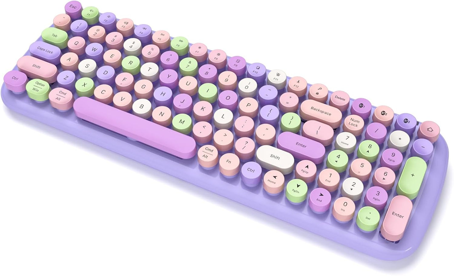 MOFII Bluetooth Wireless Keyboard: Retro Typewriter Style