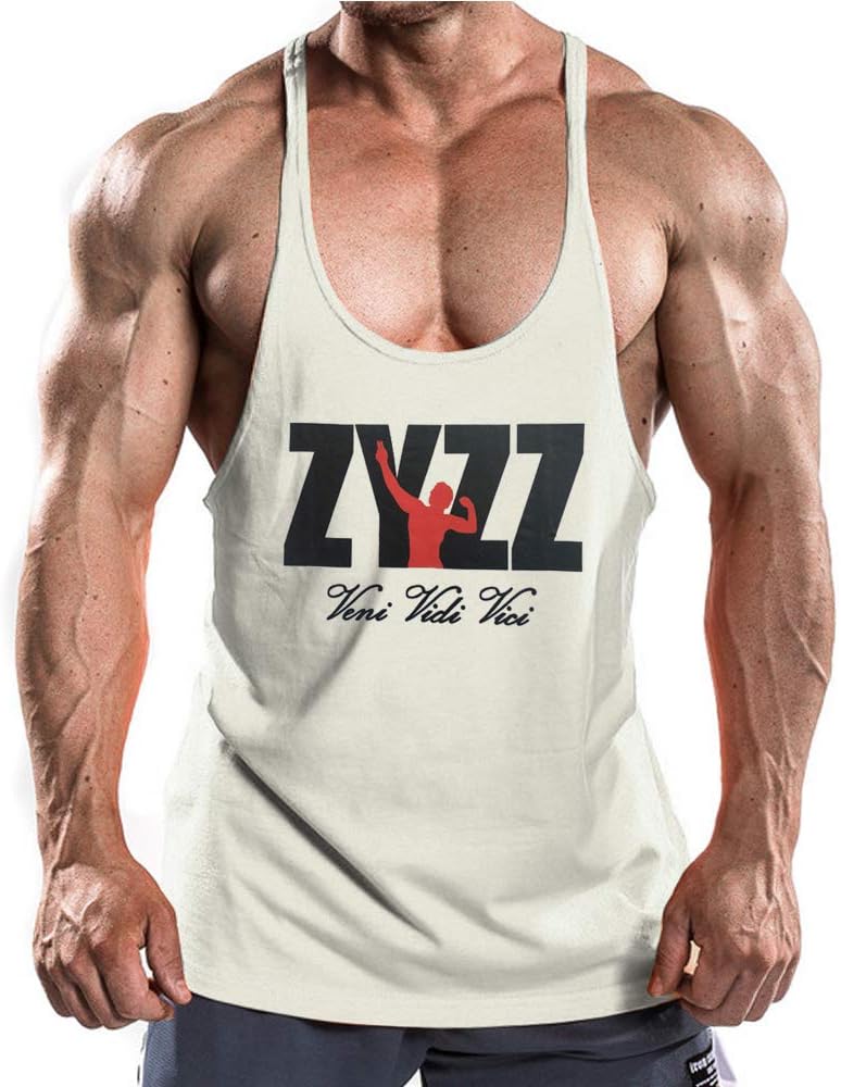 JEEING GEAR Men's Cotton Stringer Tank