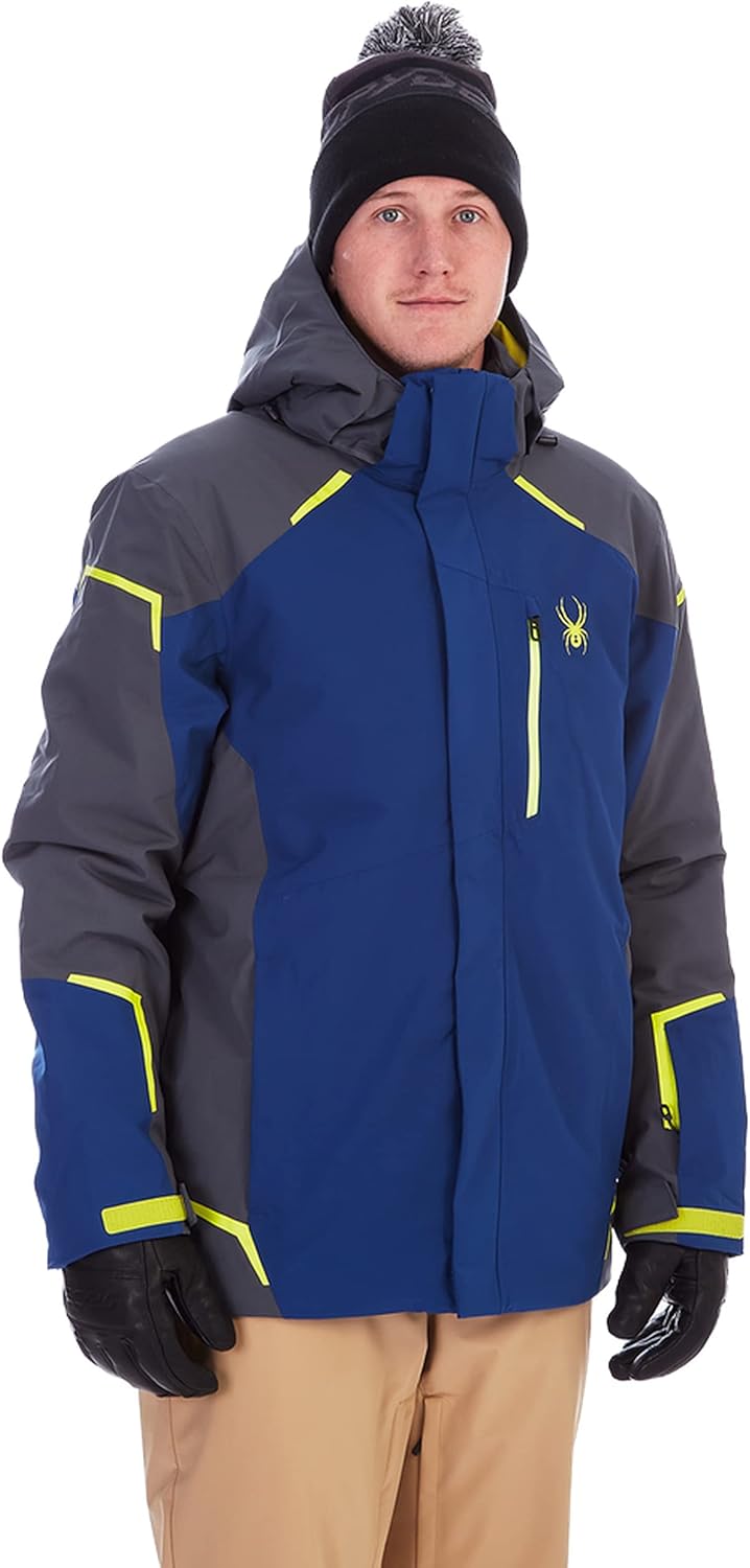 Spyder Men's Copper Insulated Ski Snow Jacket - Stay Warm in Style!