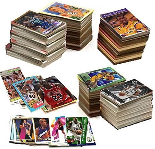 600 NBA Basketball Cards Collection with Rookies and Stars
