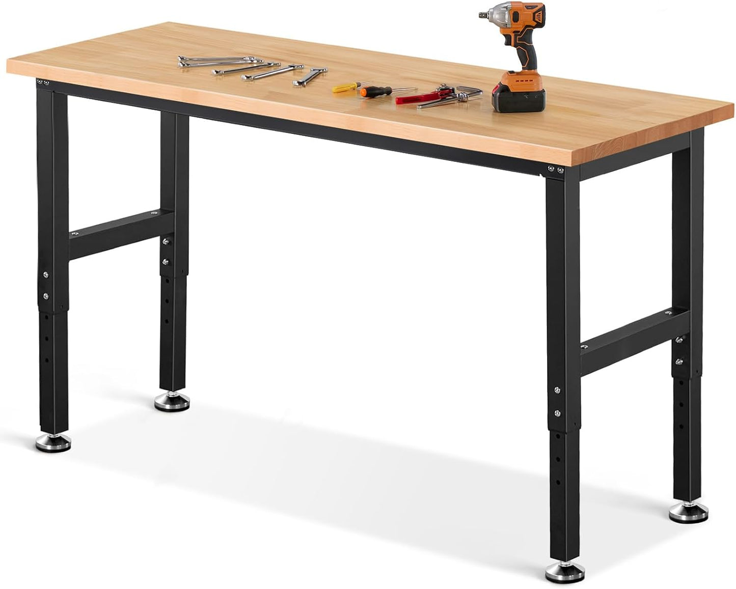 60 Inch Heavy Duty Work Bench for Garage and Home Office