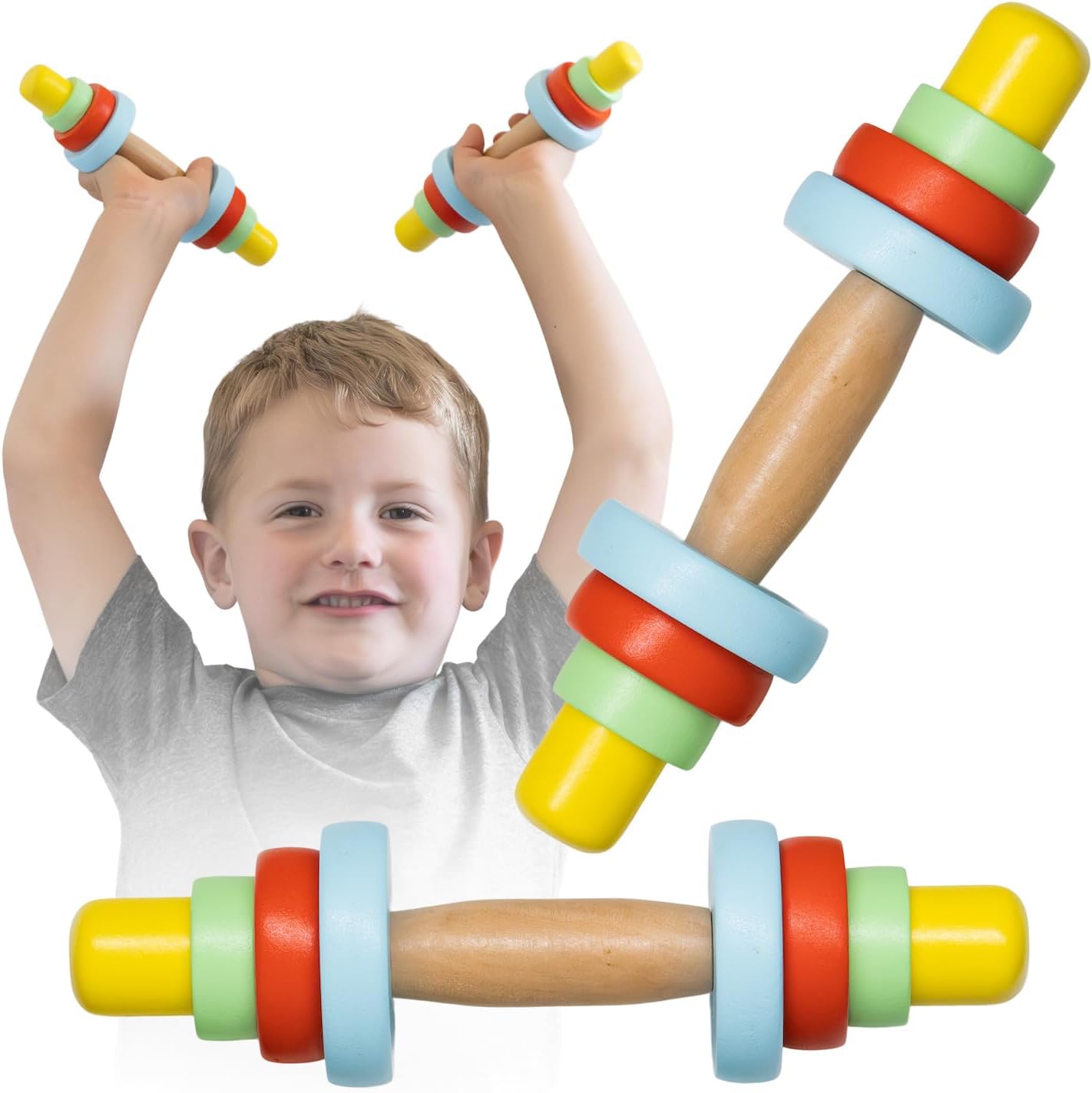 Colorful Kids Workout Weights - Safe & Fun Fitness Set