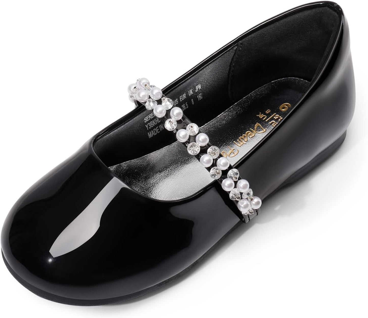 DREAM PAIRS Girls Mary Jane Dress Shoes for Weddings and Parties