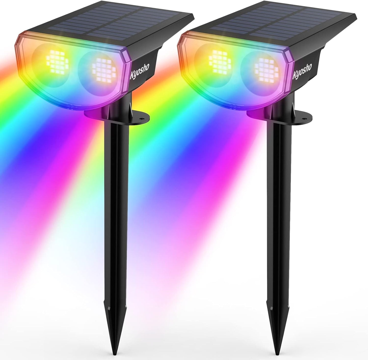 Kyosho Solar Color Spot Lights Outdoor for Halloween and Christmas