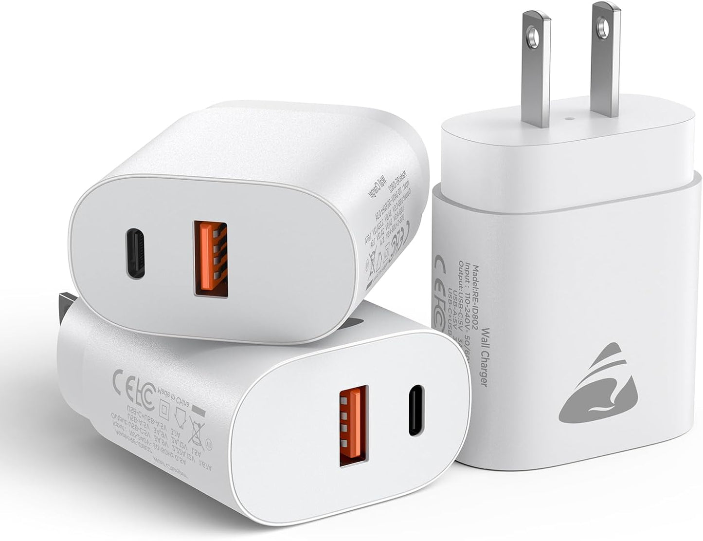 Fast Dual Port USB C Charger for Multiple Devices