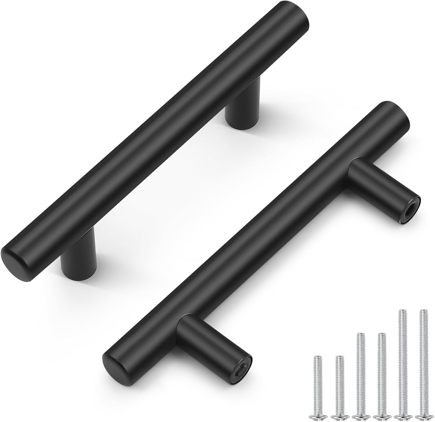 Probrico 50 Pack 3in Stainless Steel Kitchen Cabinet Pulls