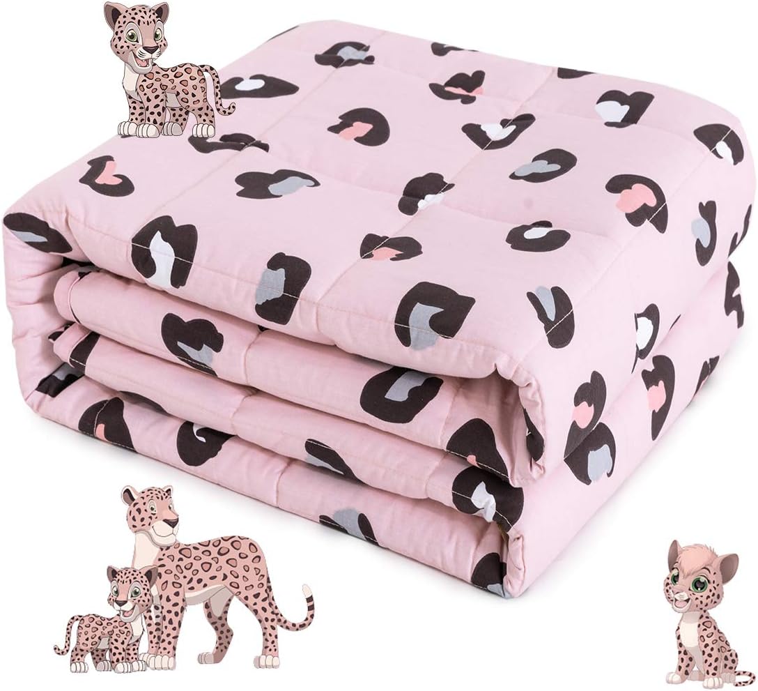 Sivio Weighted Blanket for Kids - Soft Cotton 36 x 48 in