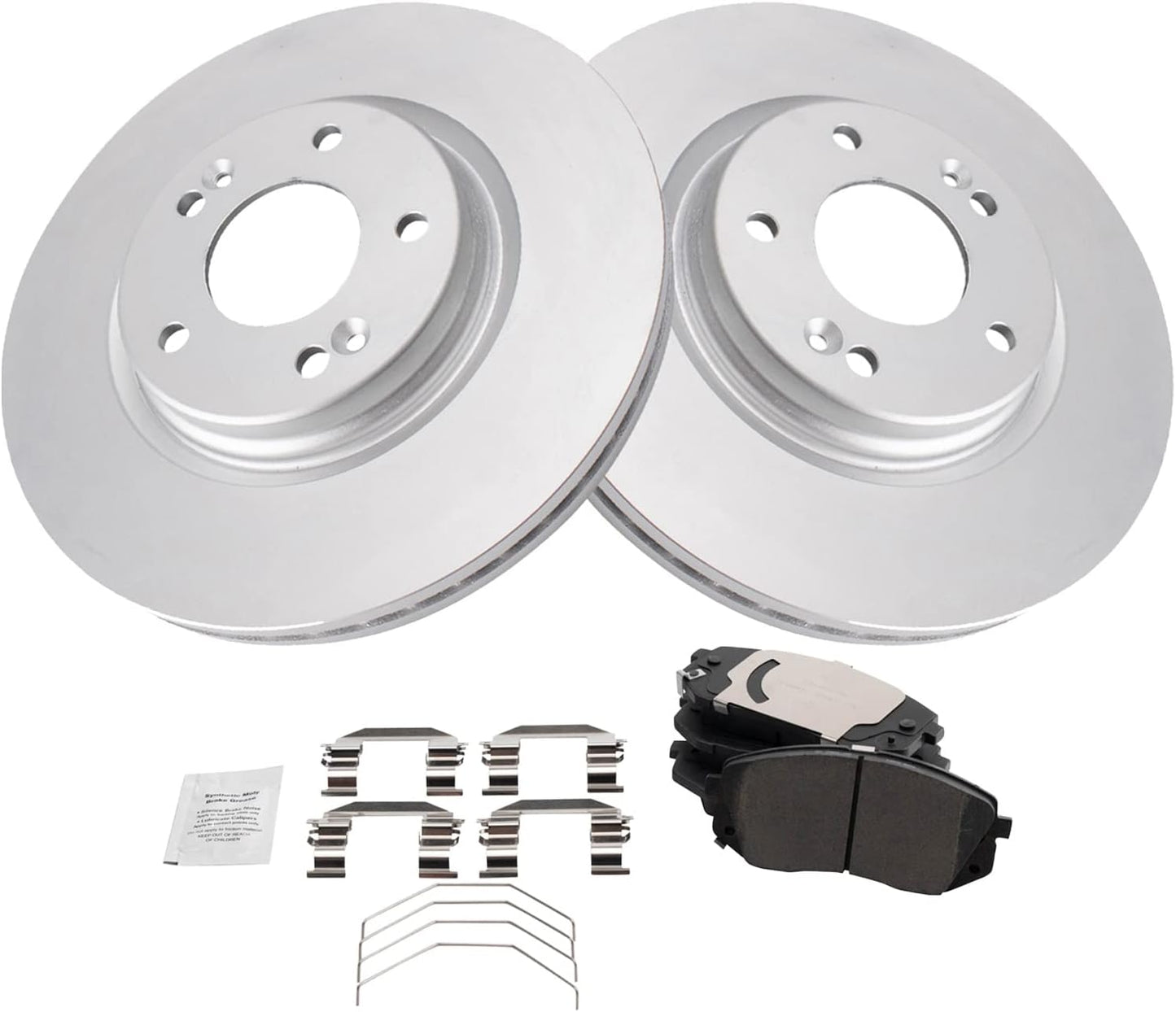 TRQ Front Posi Ceramic Disc Brake Pad & Coated Rotor Kit Review