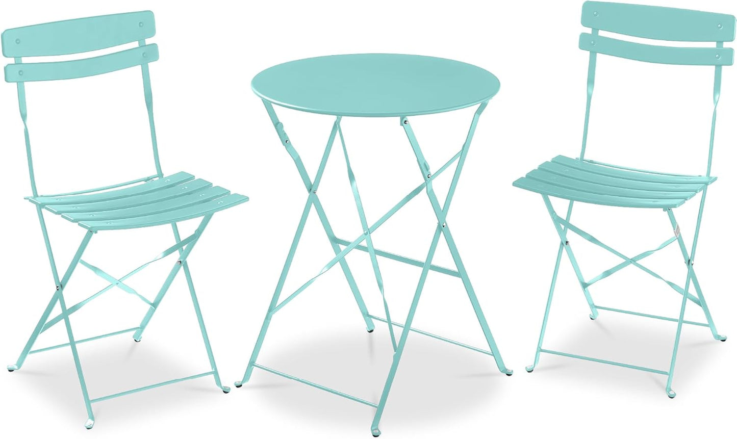 Best Choice Products 3-Piece Bistro Set for Outdoor Spaces