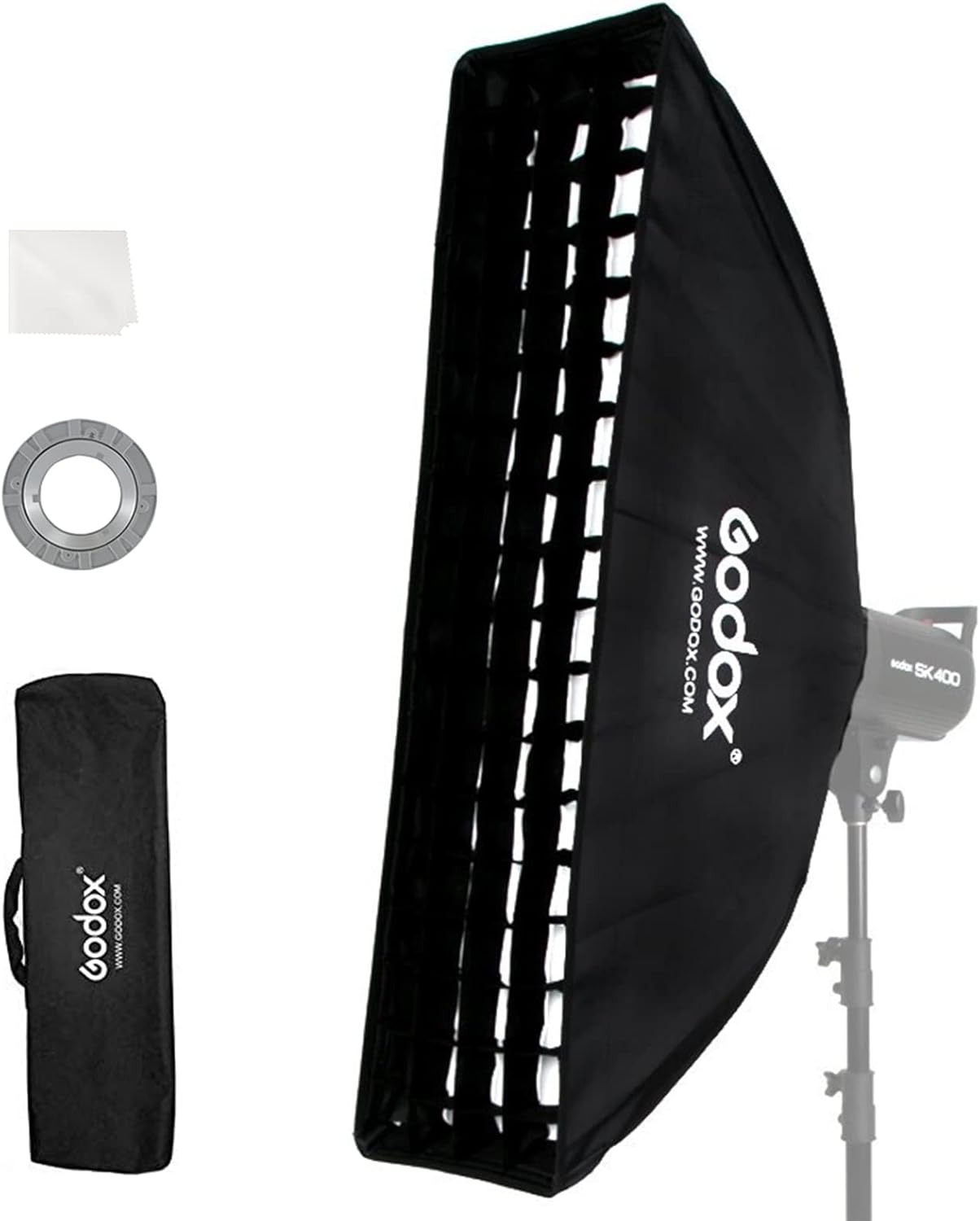 Godox 9x36 Bowens Mount Strip Softbox with Honeycomb Grid