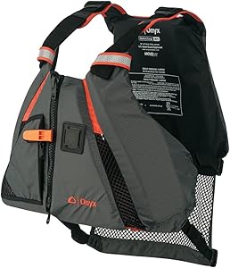 Onyx MoveVent Dynamic Paddle Sports CGA Life Vest for Safety