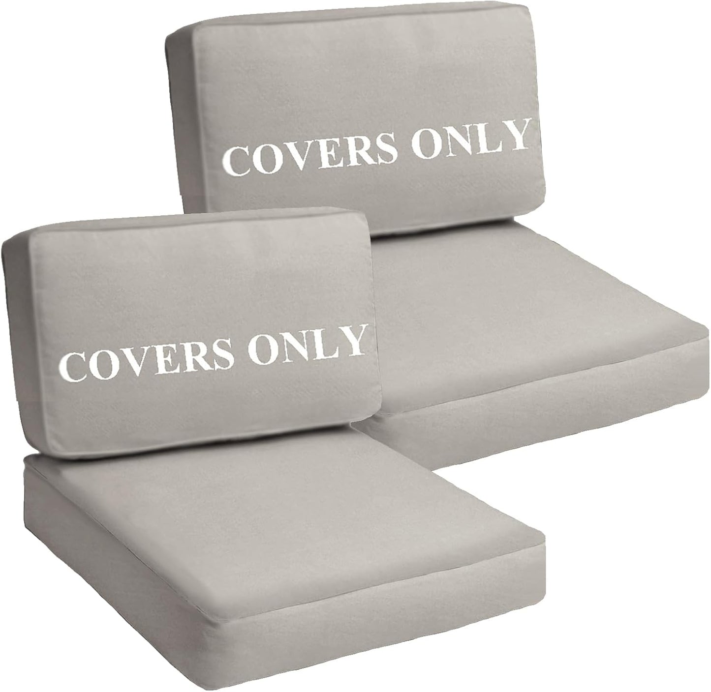 Patio Cushion Covers Replacement Set for Outdoor Furniture