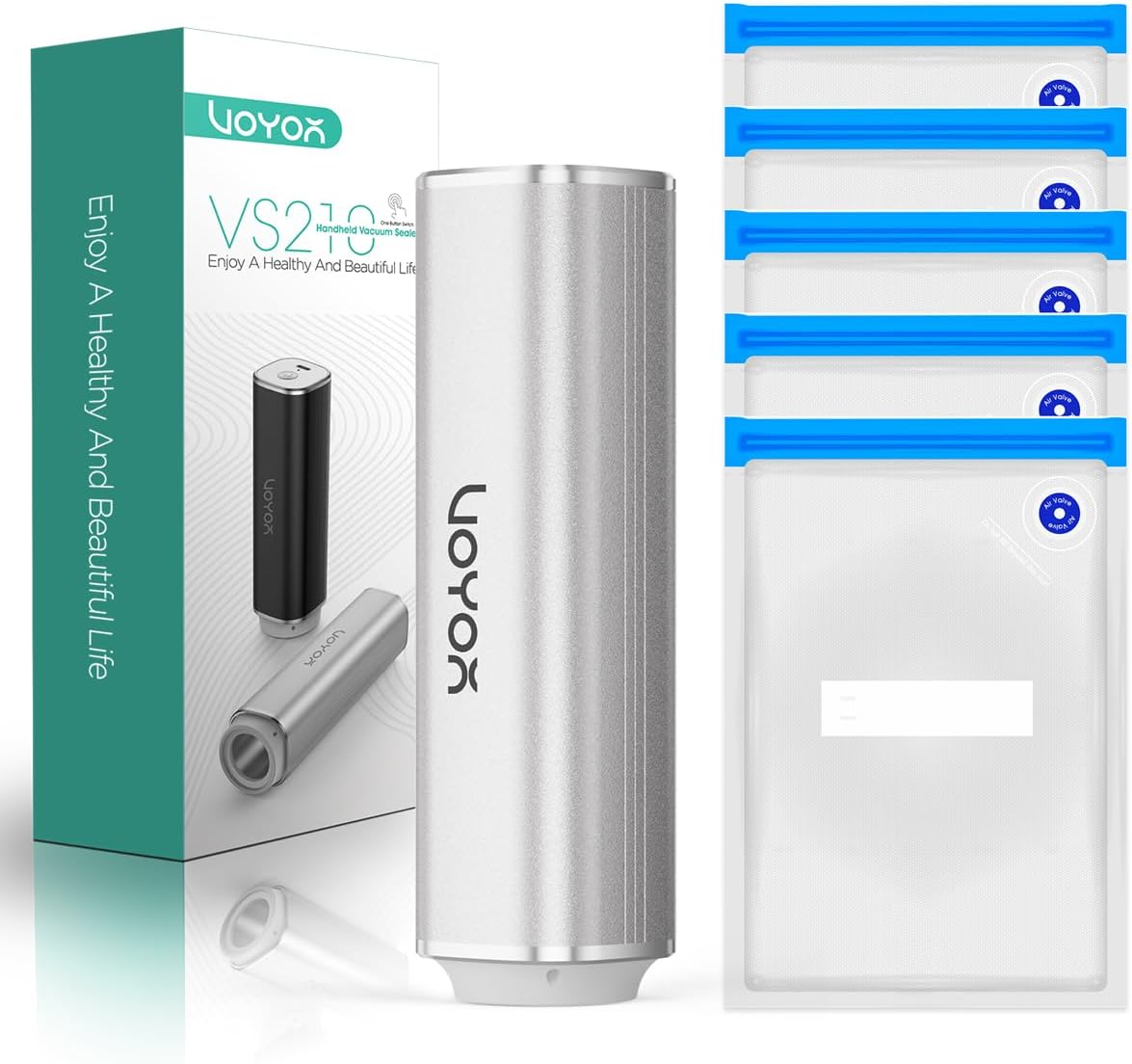 VOYOR Handheld Vacuum Sealer Kit - Portable Preservation