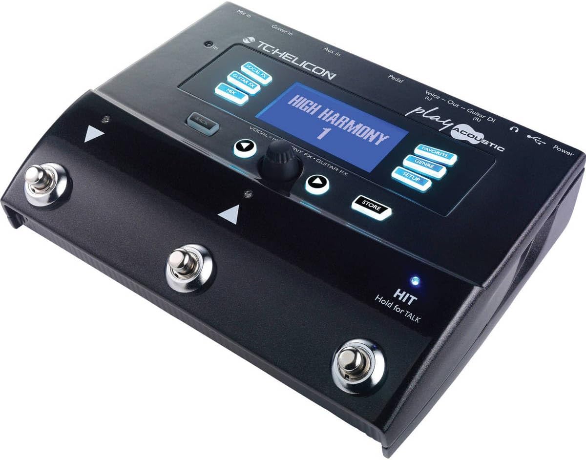 TC Helicon PLAY ACOUSTIC Stompbox for Guitar and Vocals