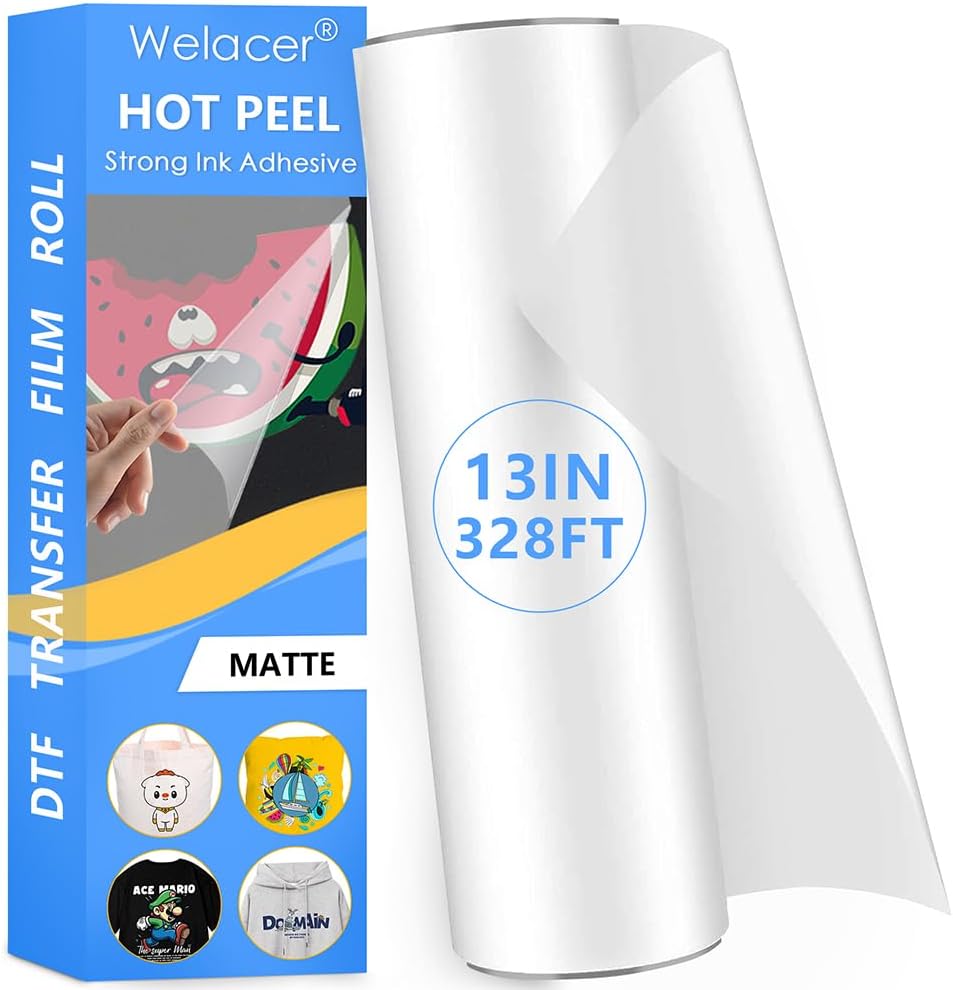 Clear PET Heat Transfer Film for Epson Inkjet Printers - Welacer