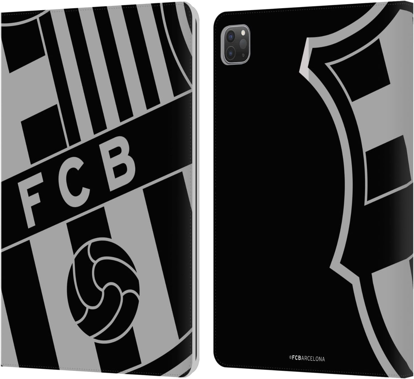 FC Barcelona Oversized Crest Leather Wallet Case for iPad Pro 11