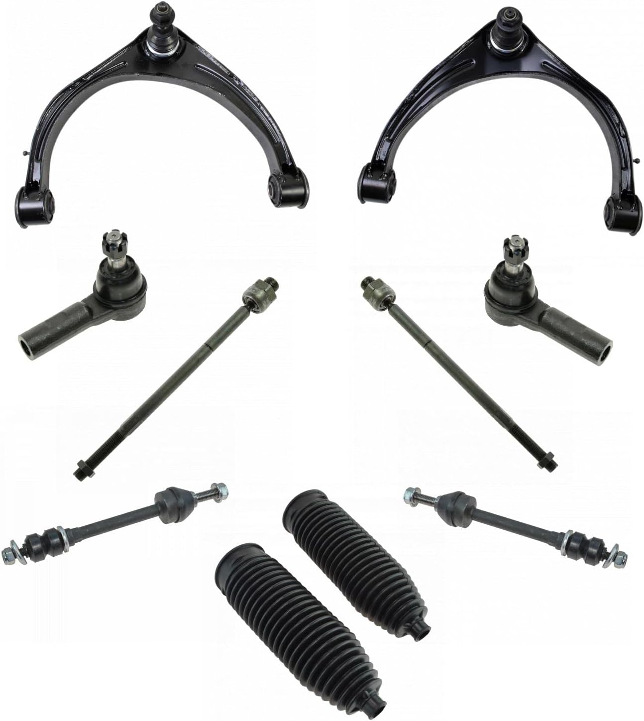TRQ Front Steering & Suspension Kit for Dodge Ram 1500 2009-2012