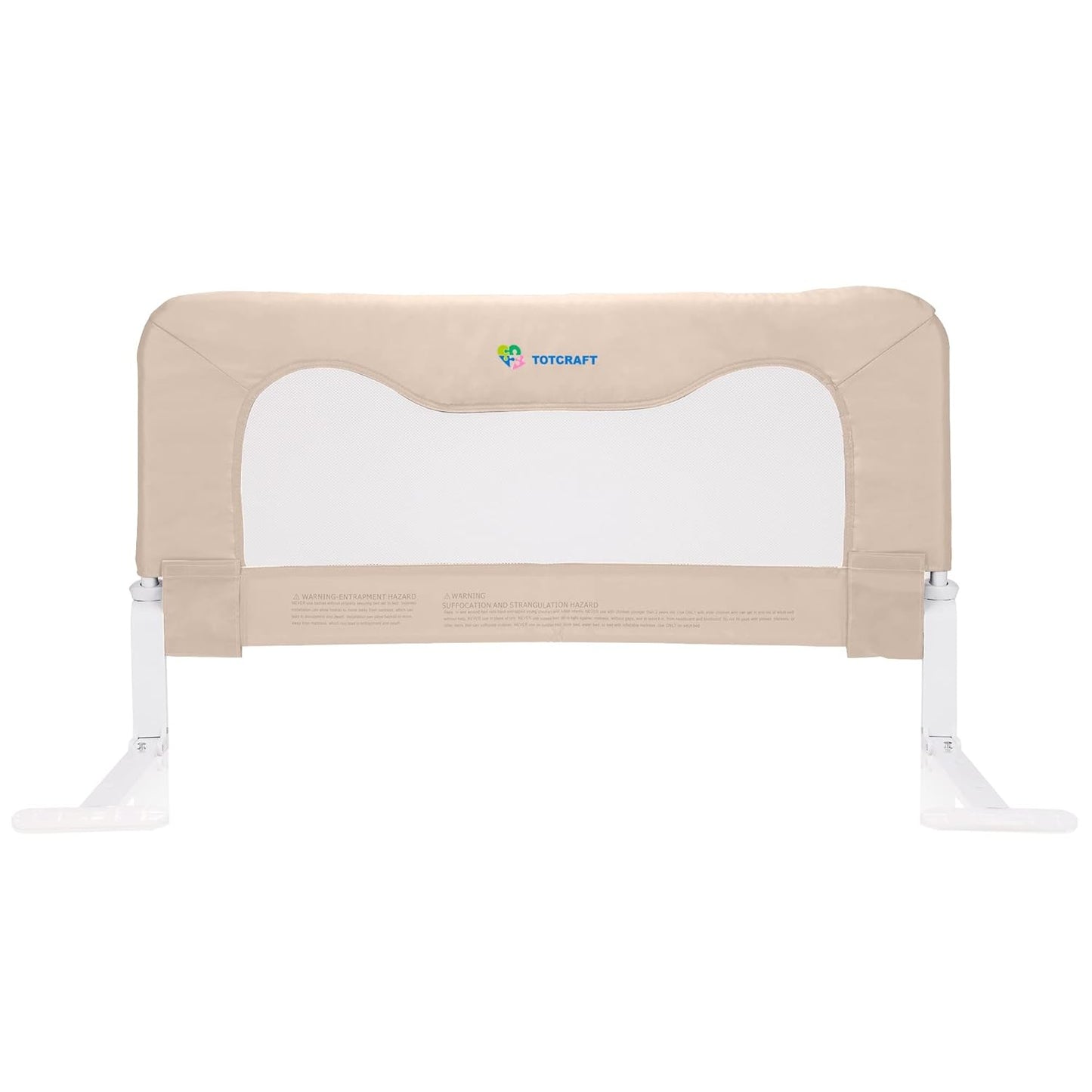 TotCraft Toddler Bed Rails Guard for Safe Sleep Solutions