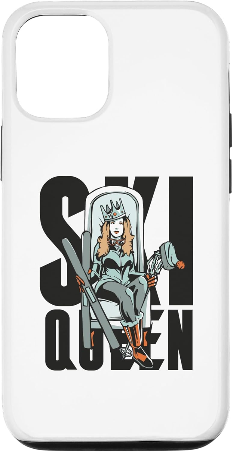 iPhone 13 Ski Queen Alpine Ski Case - Funny Skier Motif