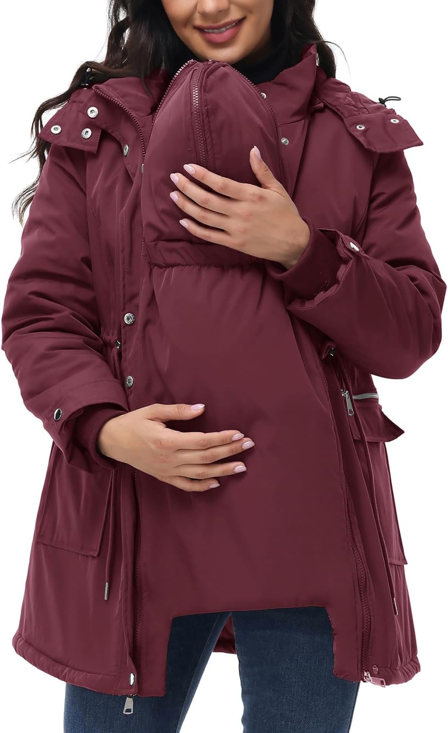 Maacie Maternity 3 in 1 Winter Coat for Stylish Moms