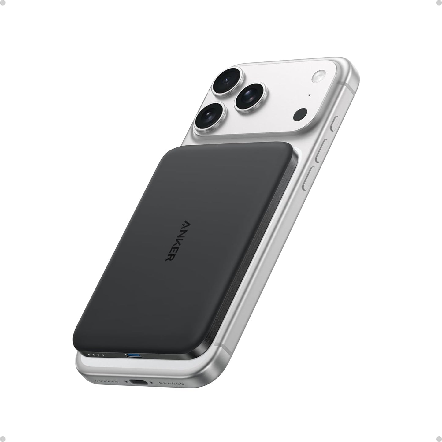 Ultra-Slim 5,000mAh Magnetic Power Bank for Fast Charging