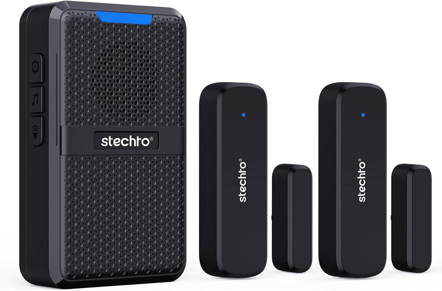 STECHRO Wireless Door Chime: 600ft Range, 62 Tunes, Easy Security
