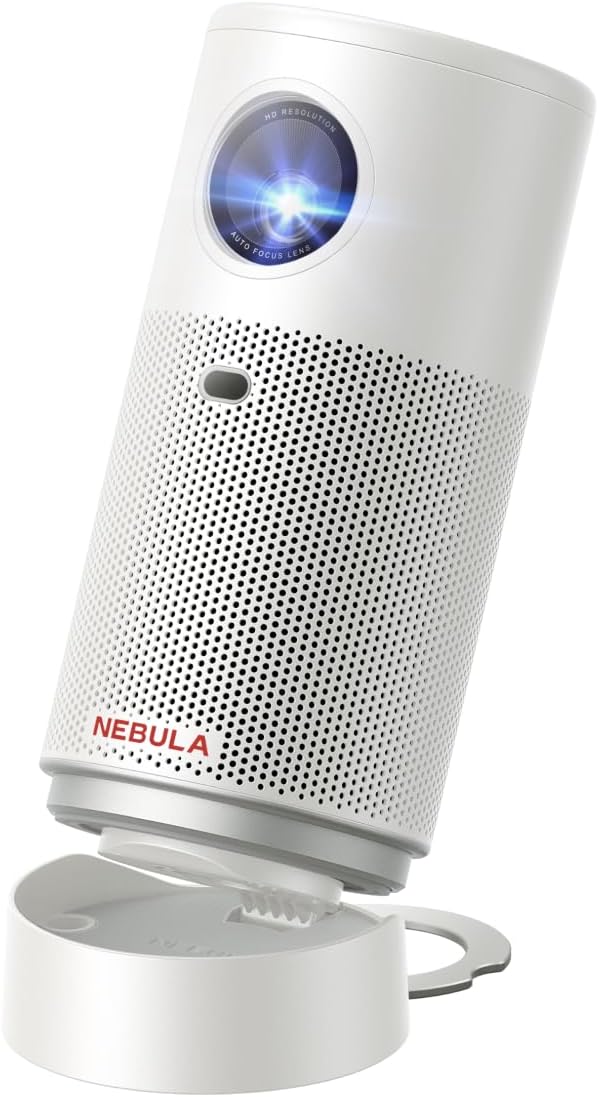 NEBULA Capsule Air Mini Projector: Official Licensed Netflix, Smart, Portable