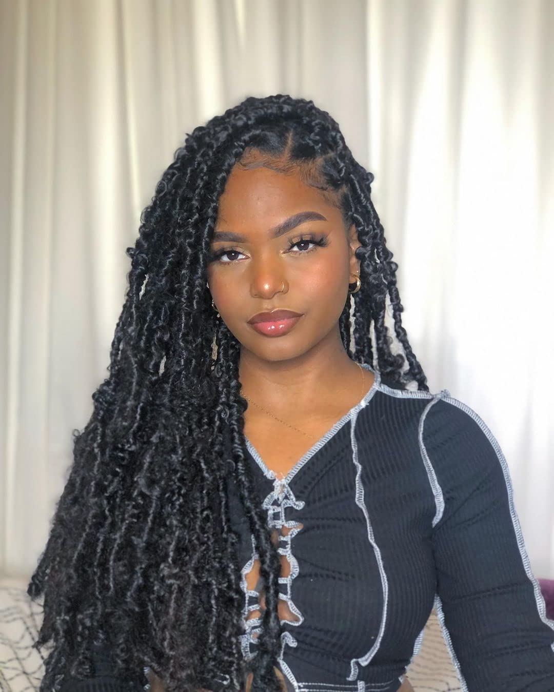 ZRQ 24 Inch Butterfly Crochet Hair for Stunning Styles