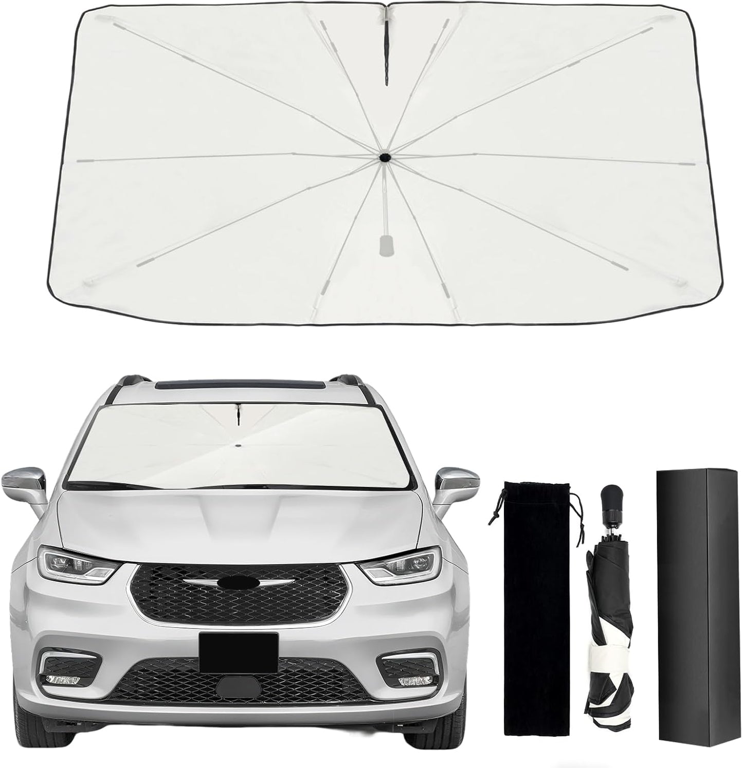 Chrysler Pacifica Sunshade 2017-2025 for Ultimate UV Protection