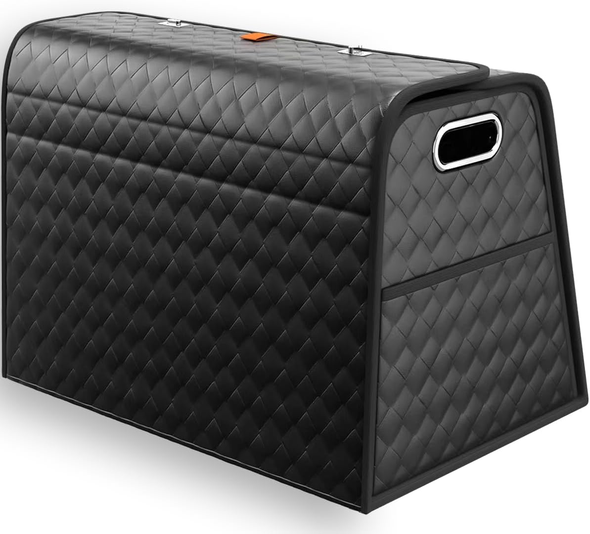 Aiuwo Foldable Leather Trunk Organizer - Versatile Storage Solution