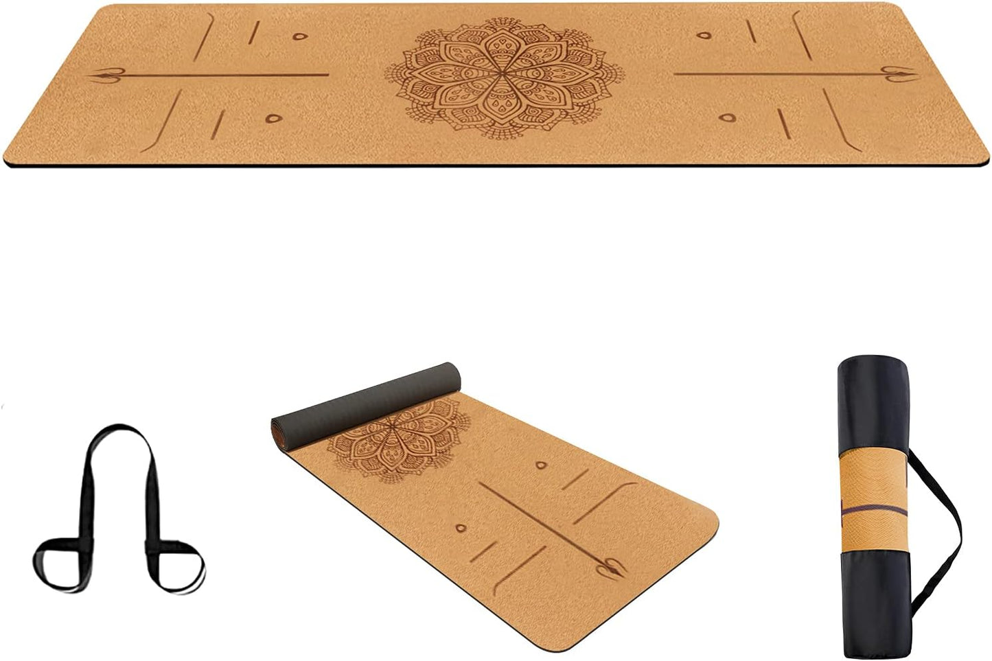 Leogreen Eco-Friendly Cork Yoga Mat