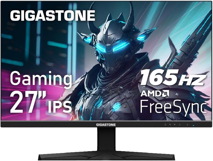 Gigastone 27 Gaming Monitor: Crystal Clear 165Hz Refresh Rate