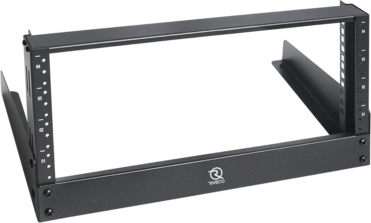 RIVECO 4u Tabletop Rack for Audio & Network - Compact & Sturdy