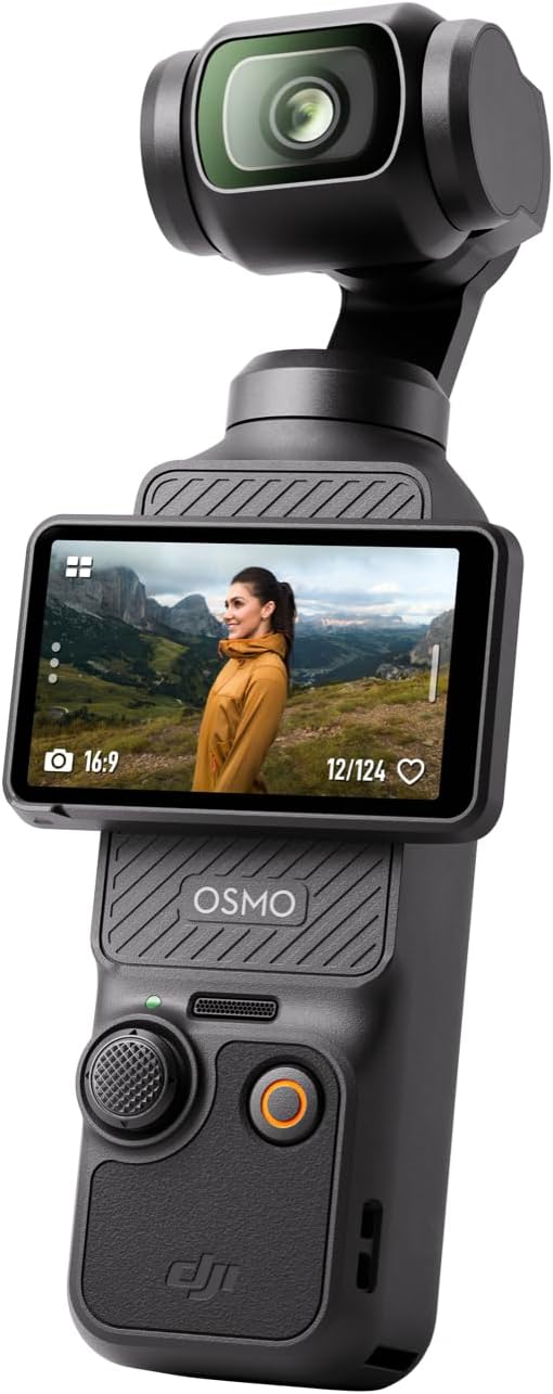 DJI Osmo Pocket 3 Vlogging Camera with 4K/120fps and Stabilization