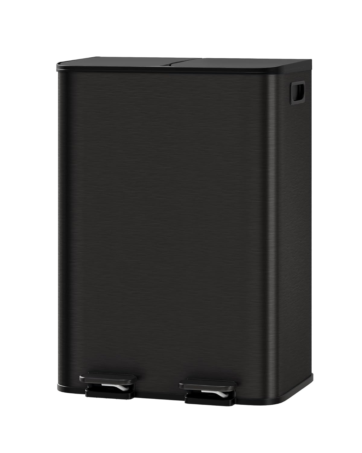 GarveeHome 2 x 8 Gallon Stainless Steel Double Trash Can Combo