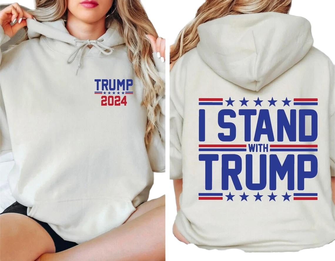 Trump 2024 Election Sweatshirt - Handmade MAGA Gear