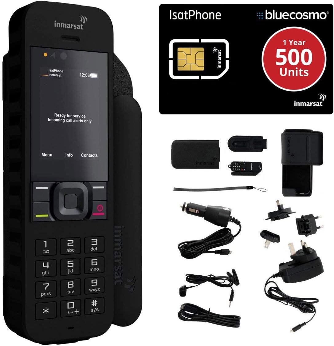 Inmarsat IsatPhone 2.1 Satellite Phone Kit with Global Coverage