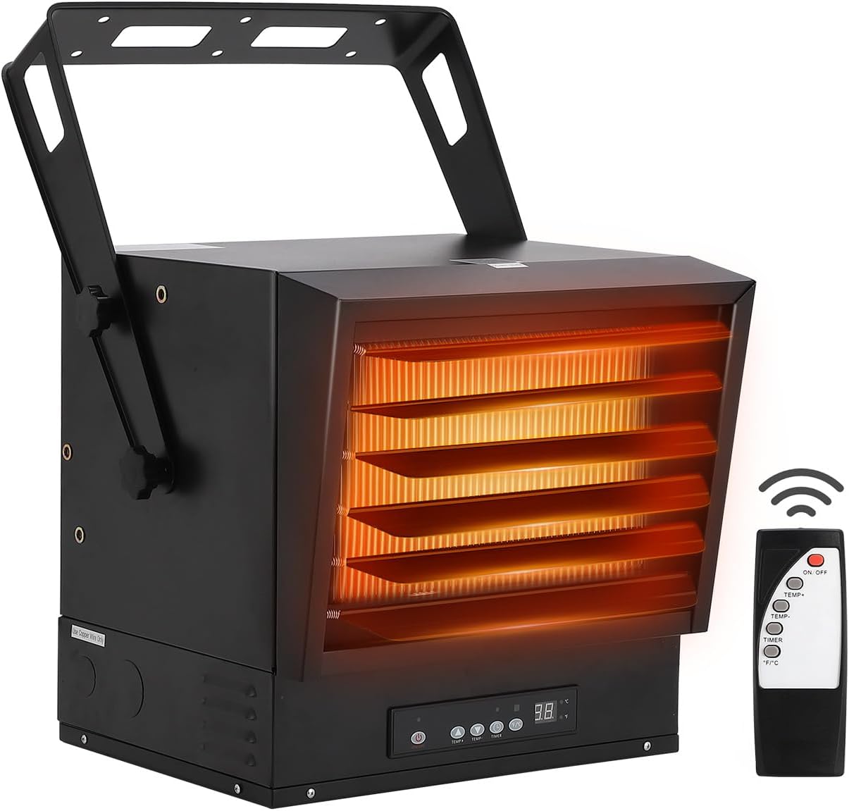 5000W Electric Garage Heater - Fast, Even Heat