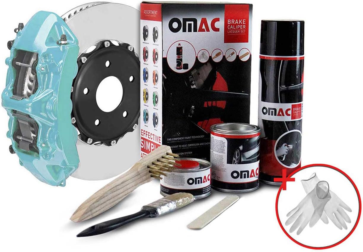 OMAC Brake Caliper Epoxy Paint Kit for High-Temp Protection