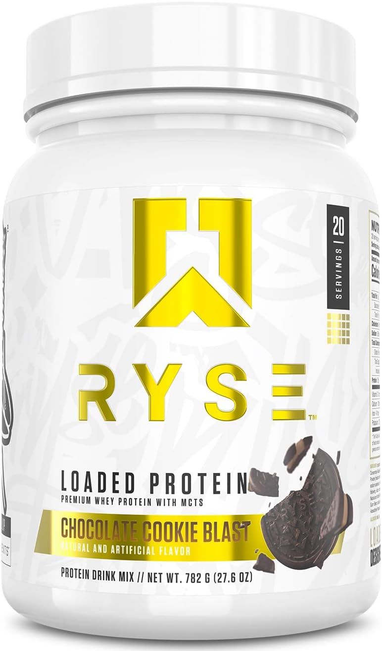 RYSE Loaded Protein Powder - Chocolate Cookie Blast Review