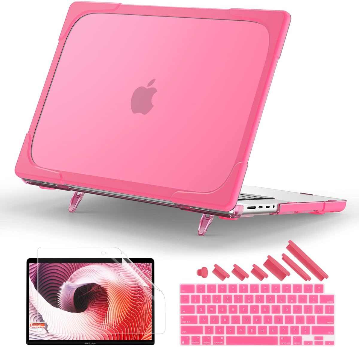 Batianda Compatible MacBook Pro 16 inch Case with Kickstand