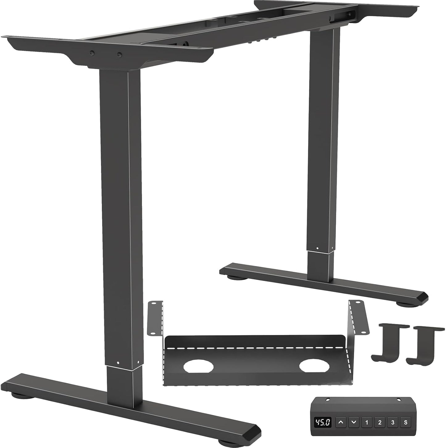 Dual Motor Standing Desk Frame with Adjustable Electric Legs