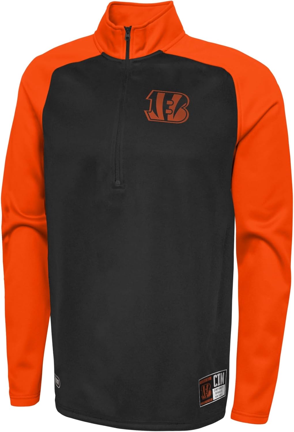 Outerstuff NFL Men's O-Line Performance 1/4 Zip Pullover Fleece