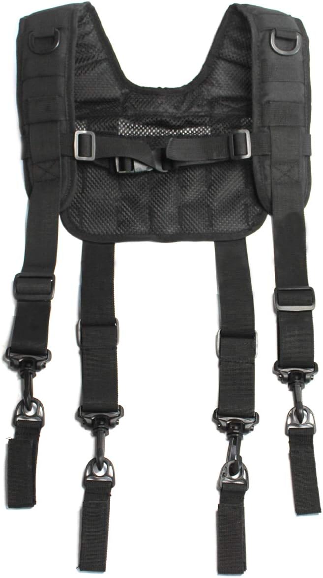 MELOTOUGH Tactical Outdoor H-Harness Duty Belt Suspenders Review